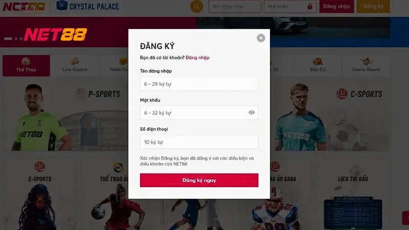 Đăng Ký Net88: Quá Dễ Dàng Chỉ Với Vài Bước Đơn Giản 3 Quy trình Đăng ký net88 nhanh chóng