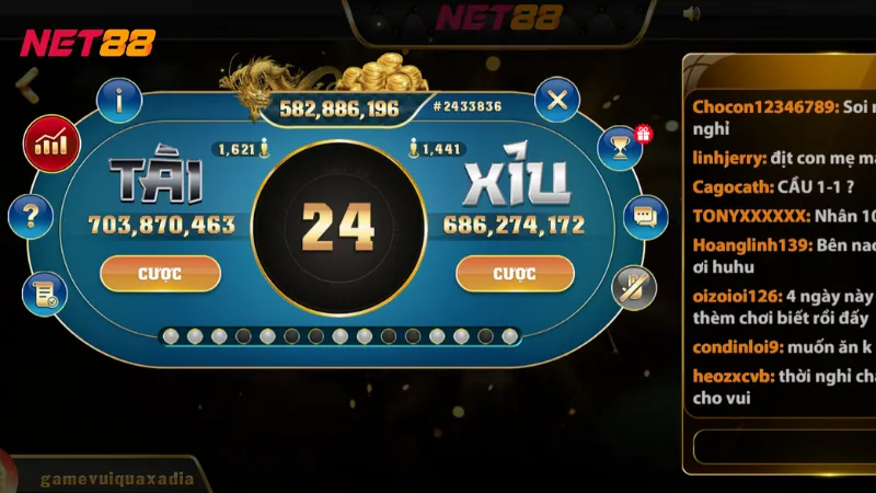 Tìm hiểu về tài xỉu net88